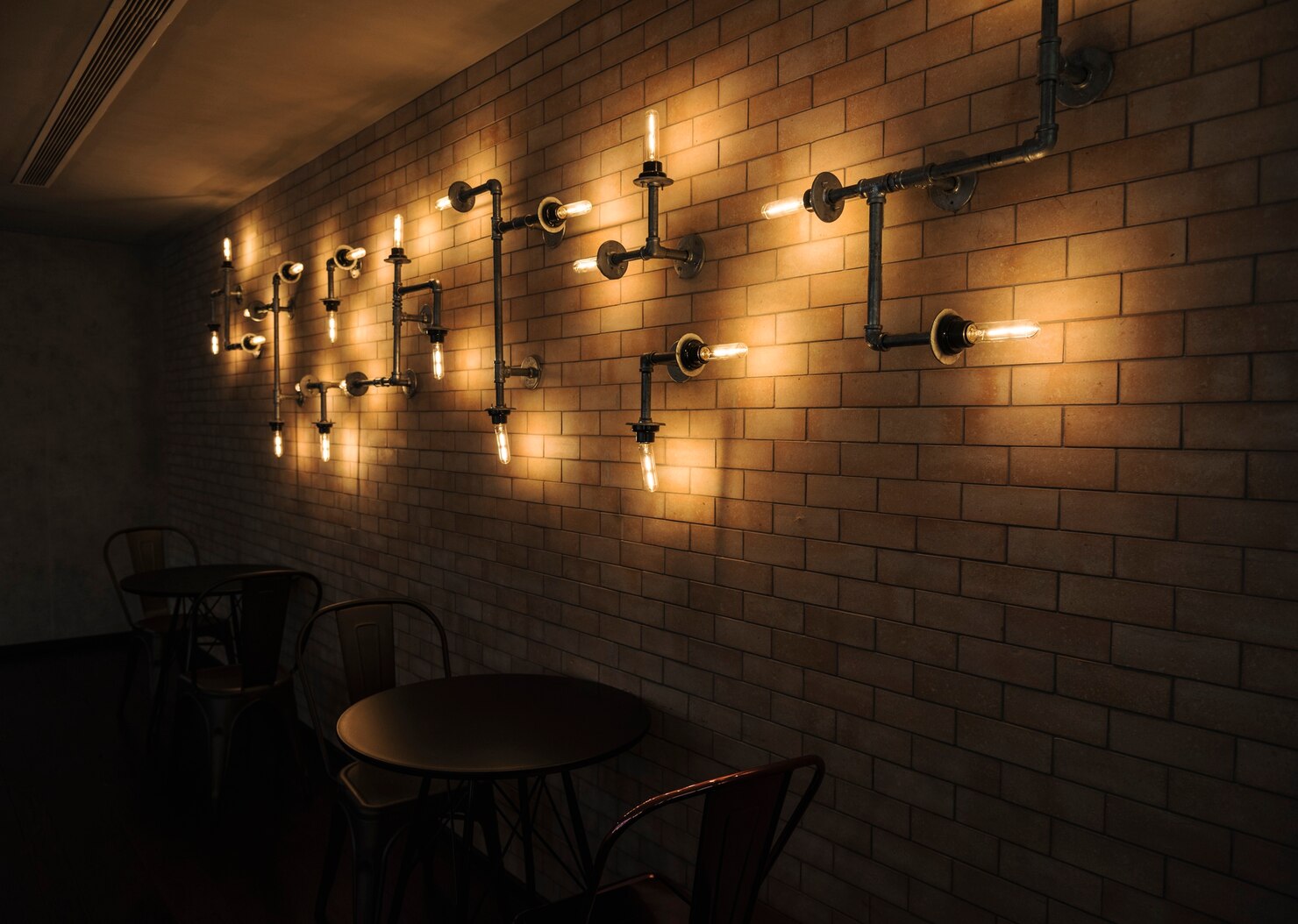 interior cafe with brick walls 53876 42535